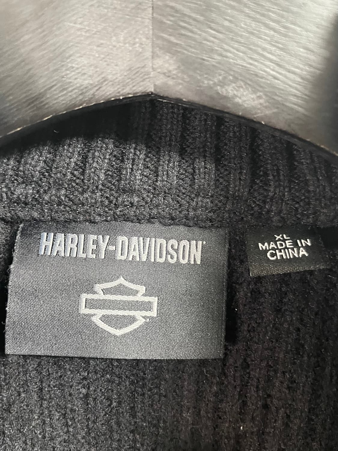 할리데이비슨 스컬 니트 집업 (on.193) 상품이미지4