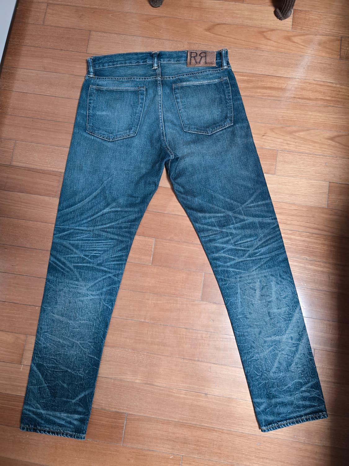 rrl 더블알엘 워싱 데님 슬림 내로우 32/30 상품이미지3