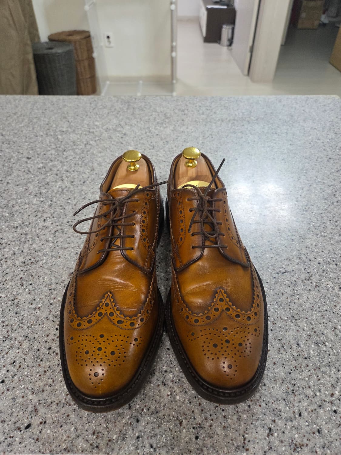 KEATON 윙팁 더비슈즈 265사이즈 16.5만 상품이미지1