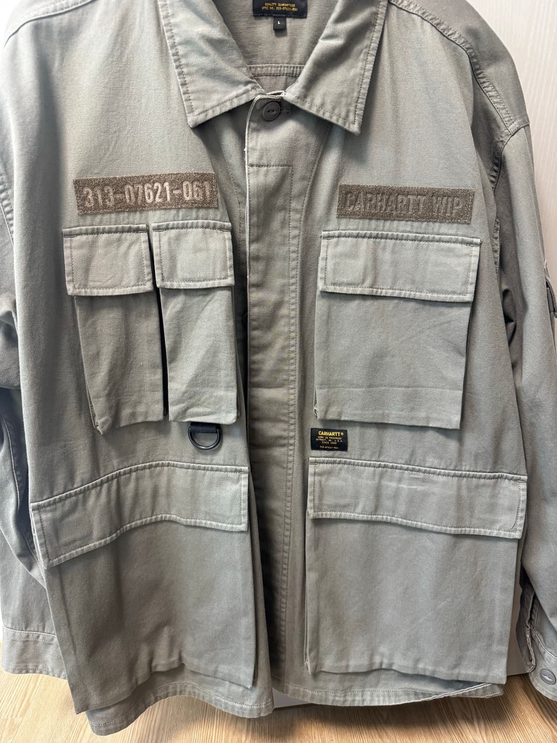 Carhartt 칼하트 Landry 셔츠 카키 L 상품이미지3