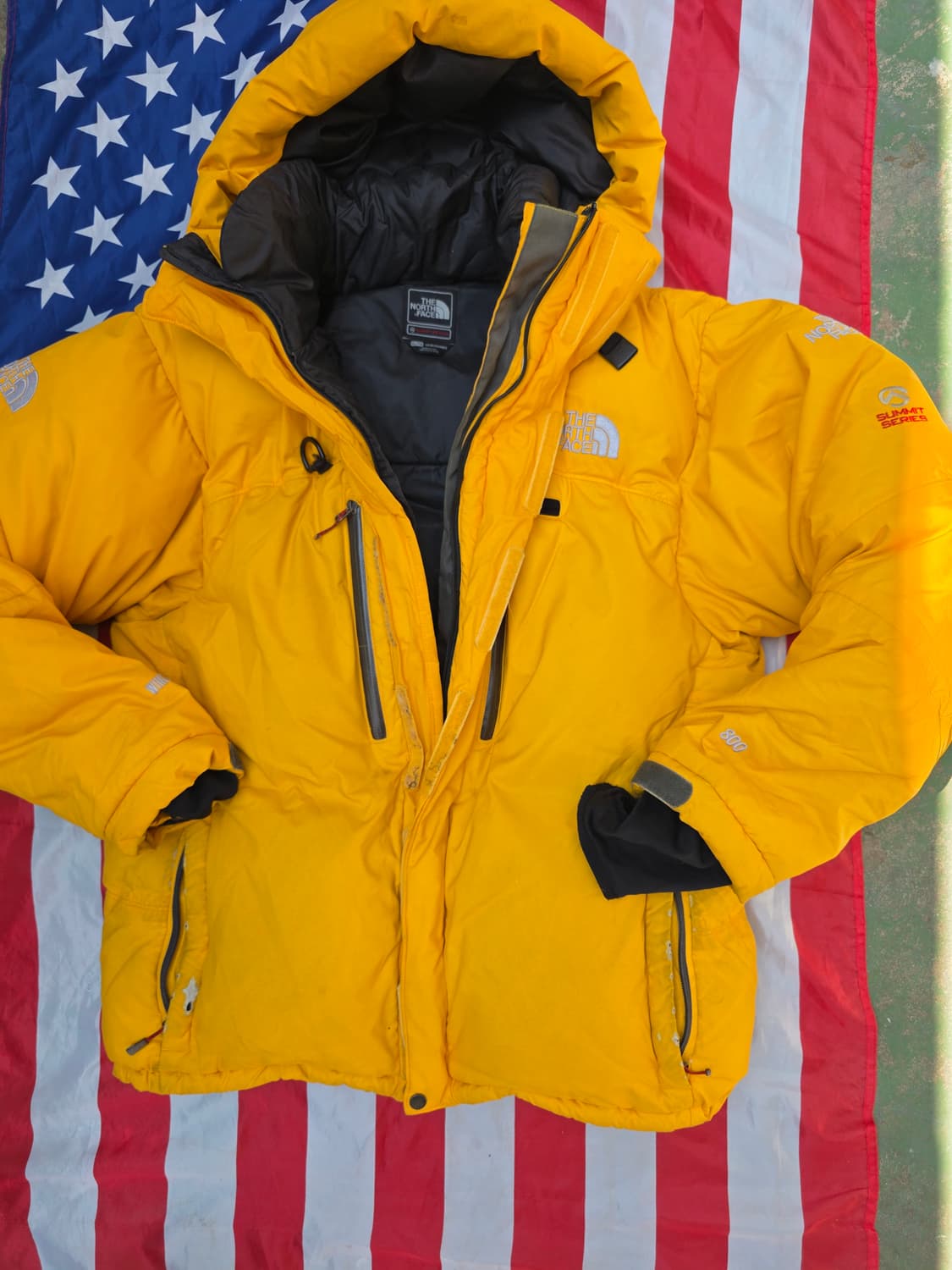 노스페이스 히말라야 옐로우 XL  상품이미지4
