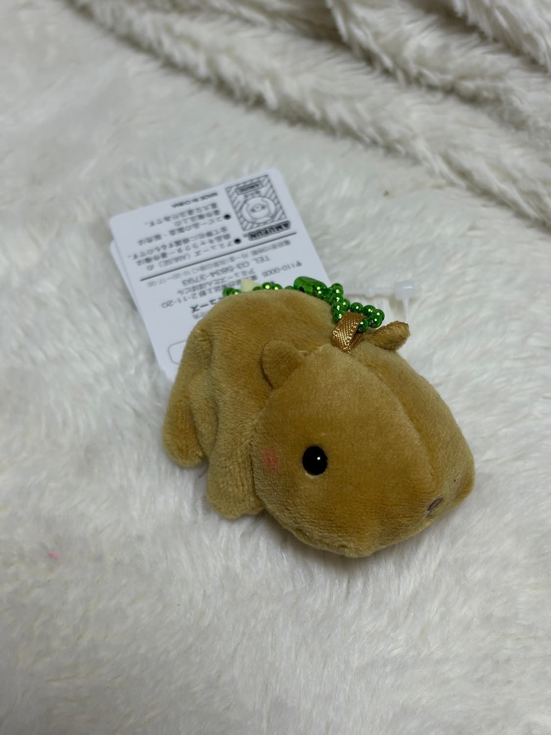 어뮤즈 정품 카피바라 키링인형 상품이미지1