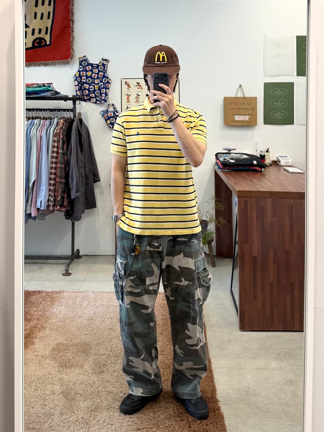 00s Polo RL 폴로 랄프로렌 스트라이프 pk 반팔 티셔츠 상품이미지2