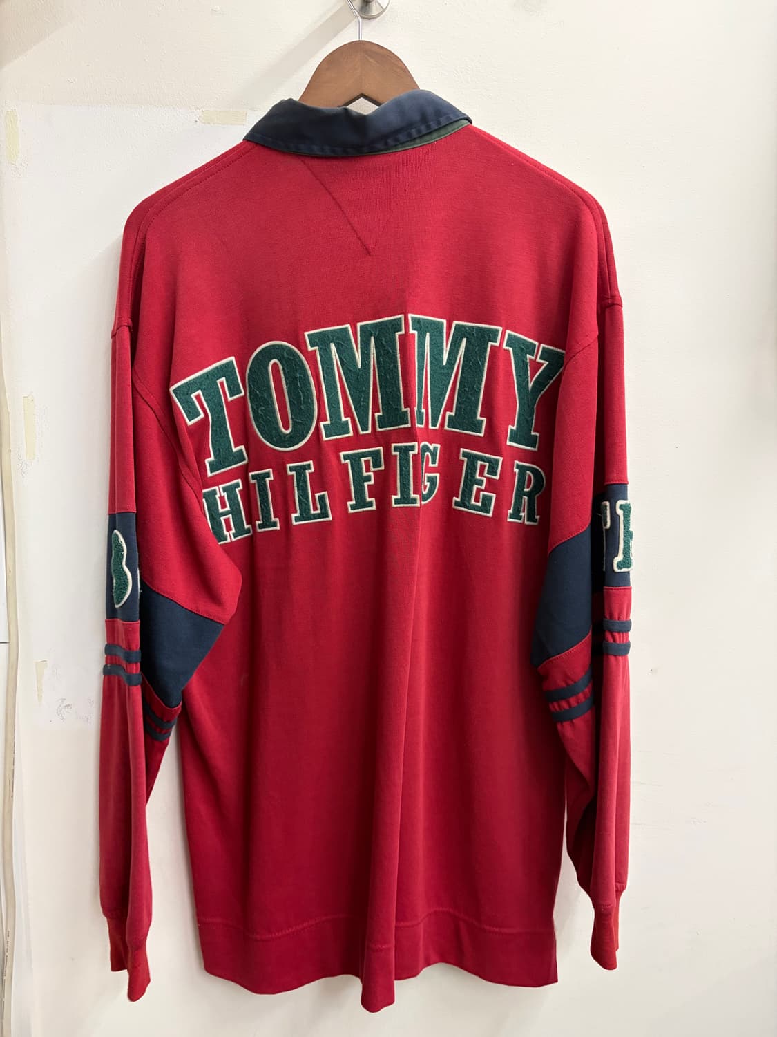 N149. 타미힐피거 빈티지 럭비티 상품이미지2