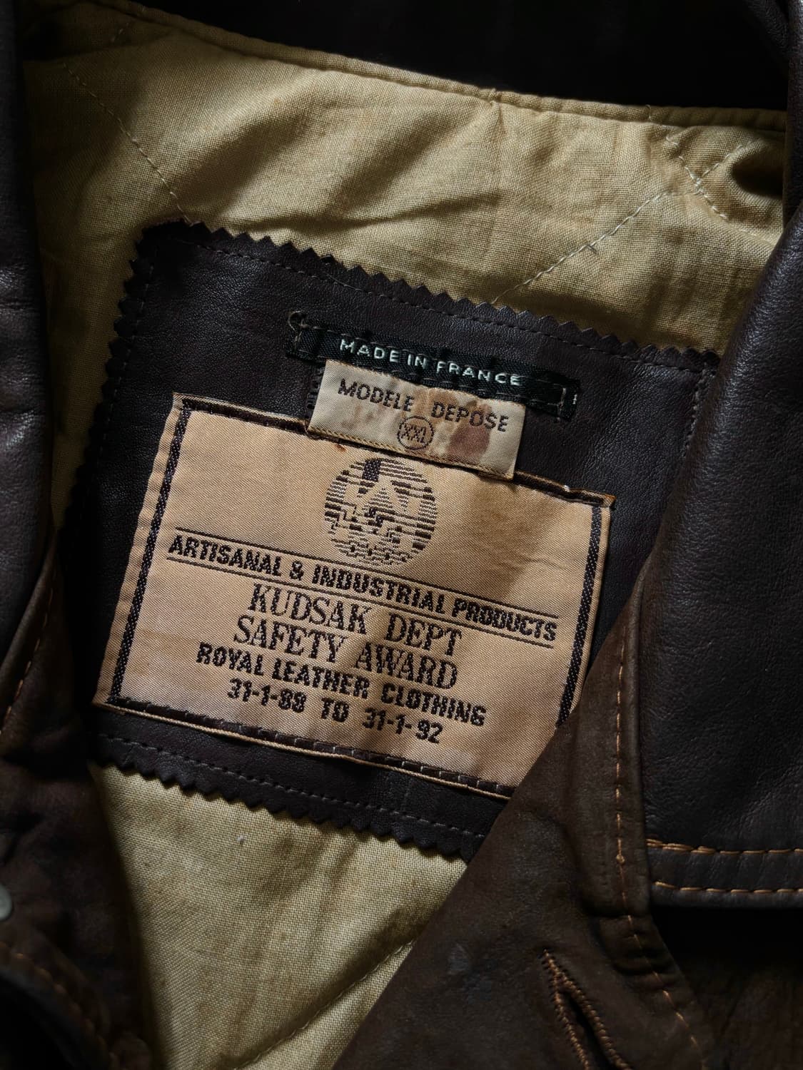 Kudsak 스웨이드 레더 트러커 자켓  상품이미지6