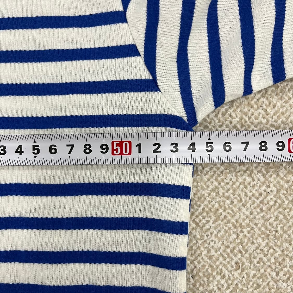 실측확인 고급 스트라이프 반팔 티셔츠 0225M2 상품이미지6