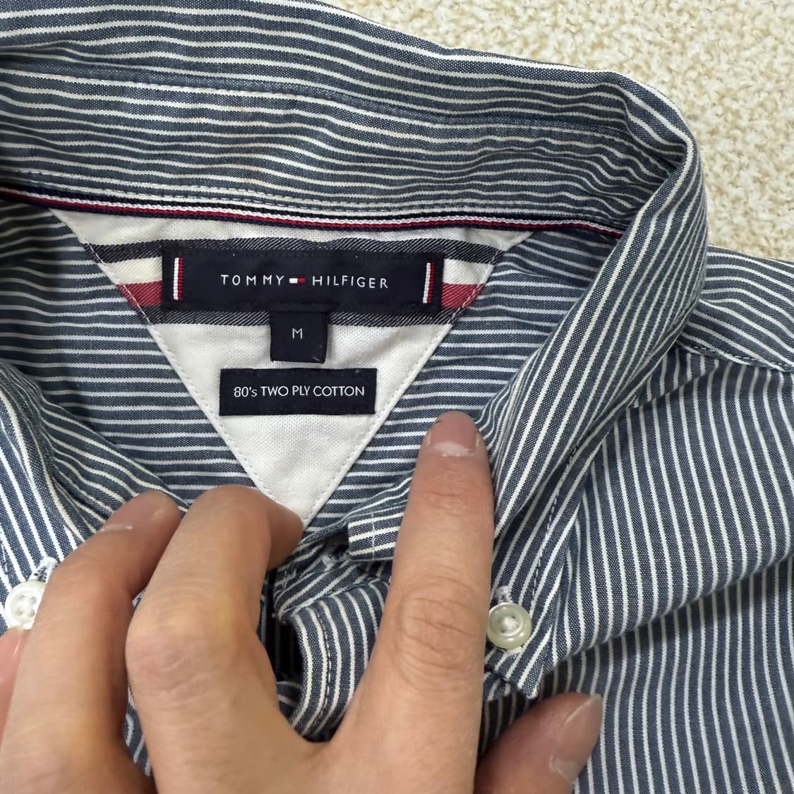 [M] 타미힐피거 스프라이트 셔츠 1231T1 상품이미지3