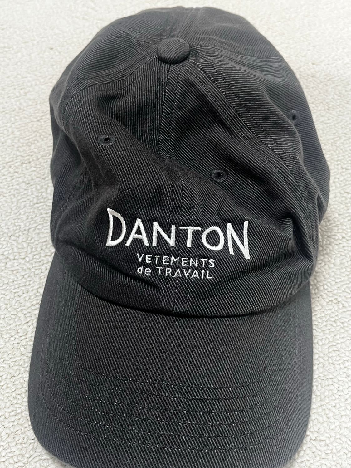 단톤 카키 그레이 볼캡 상품이미지2