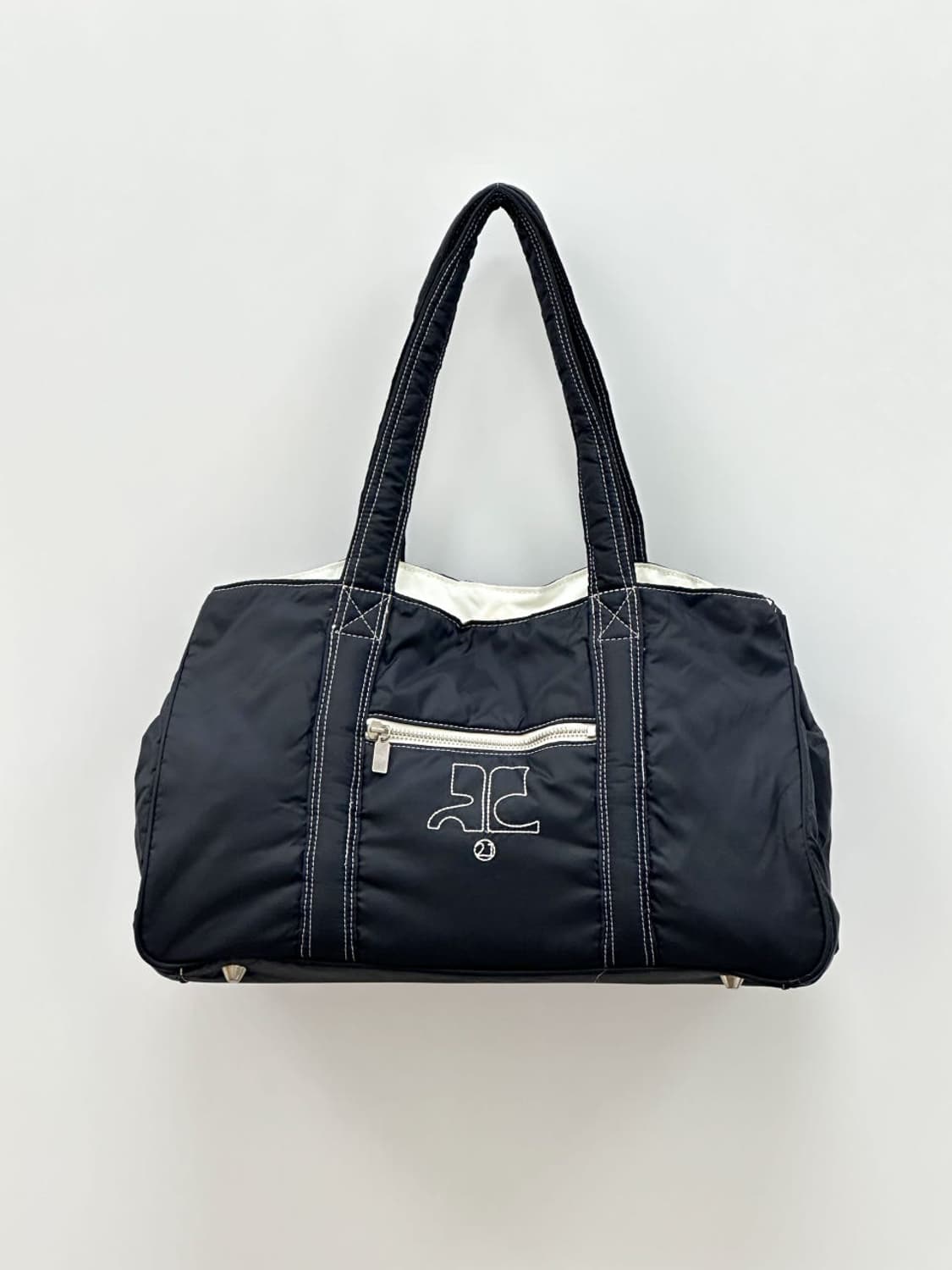 courreges / 꾸레쥬 빅 로고 숄더백  상품이미지1