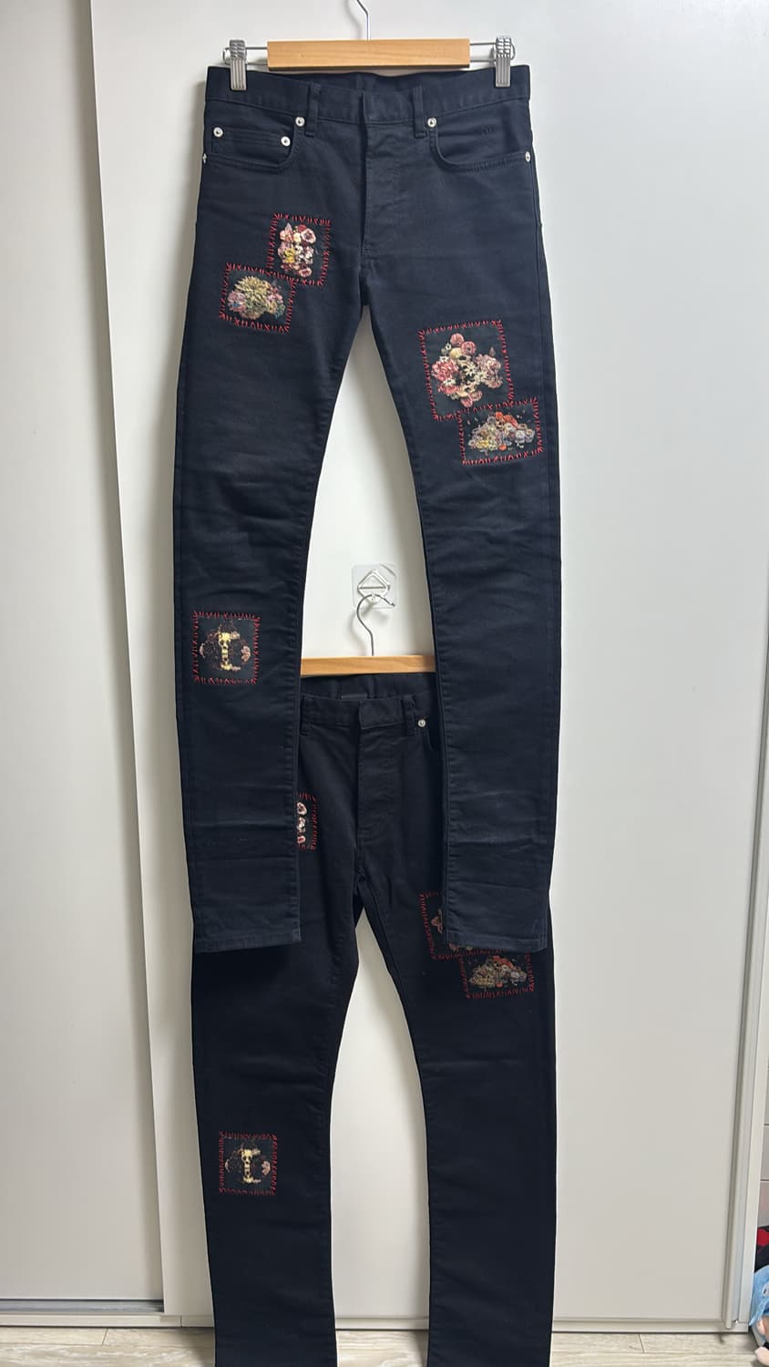 디올 옴므 토루카메이 패치 데님진 유일매물  상품이미지2