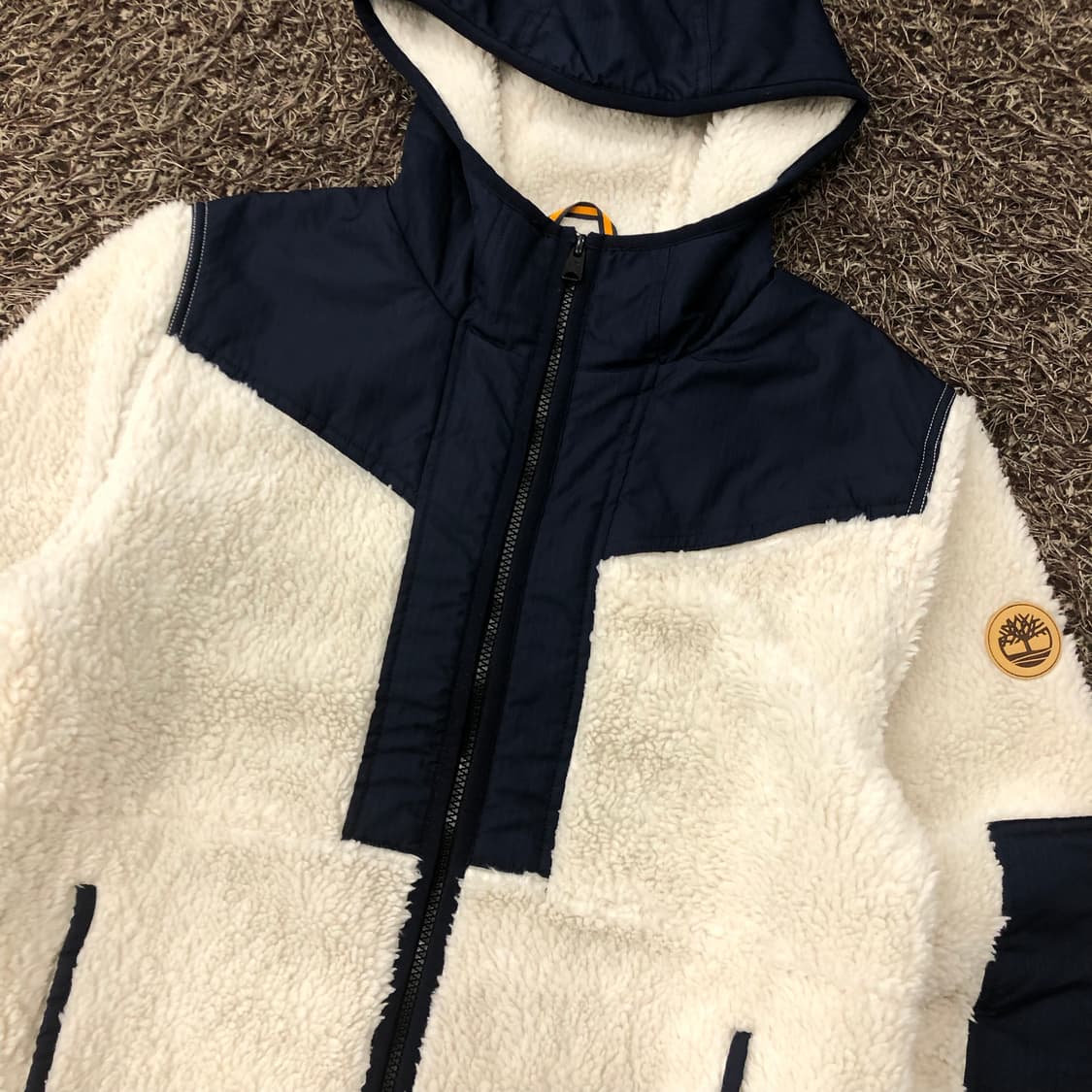 S 팀버랜드 플리스 후드집업 자켓 상품이미지2