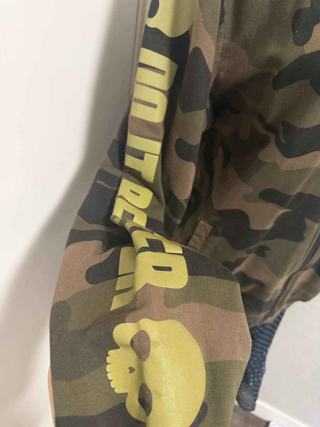 빈티지 y2k 카모 세미펑크 후드집업 상품이미지2