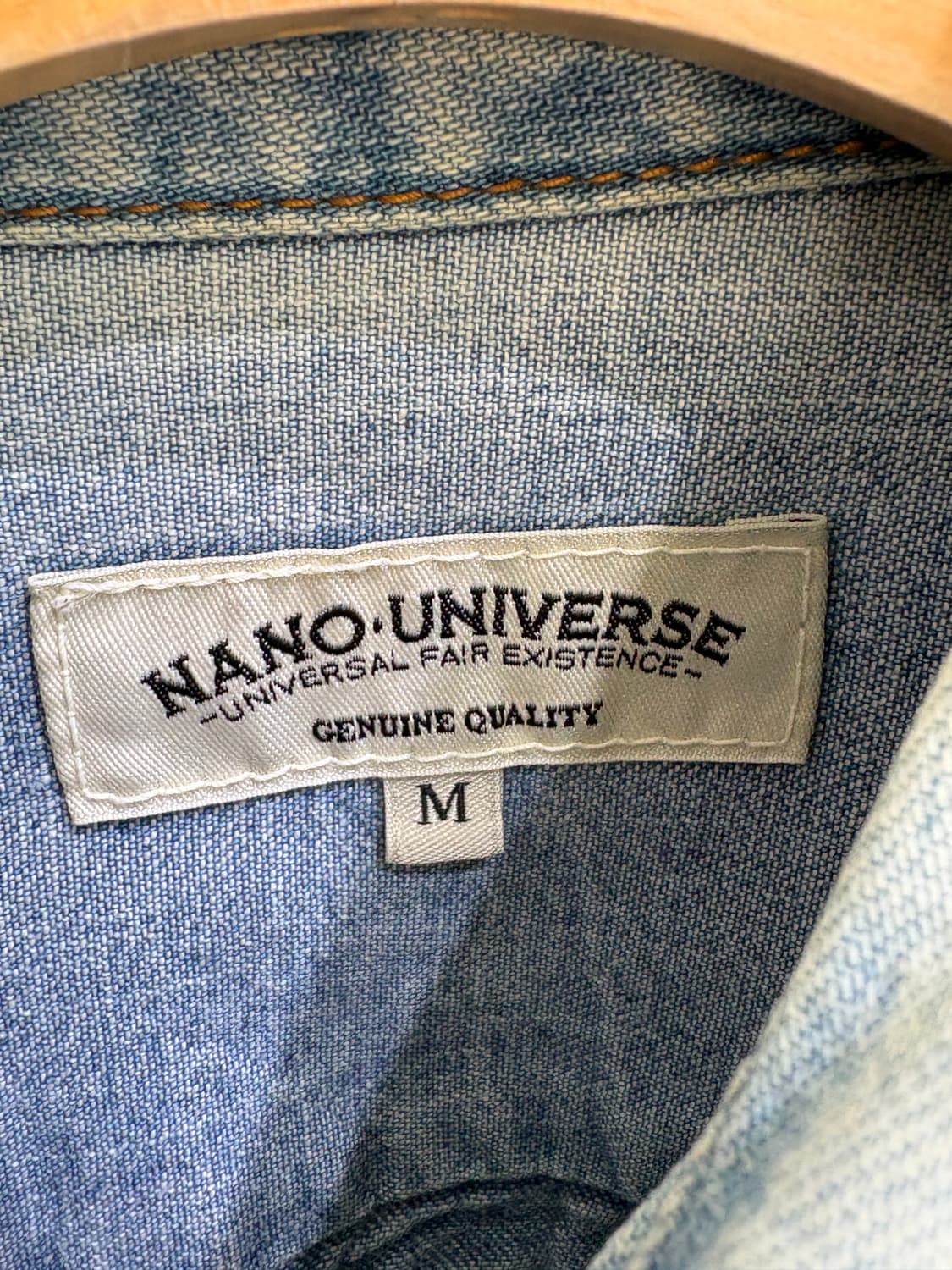 NANO UNIVERSE 데님셔츠 상품이미지6