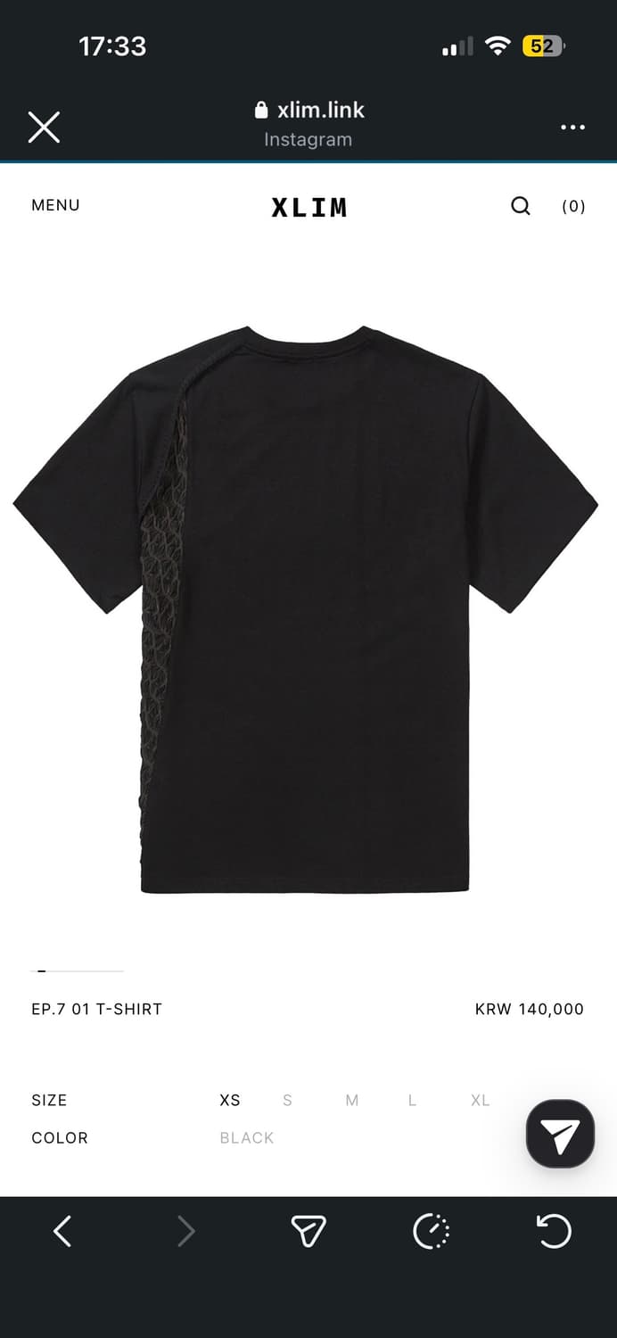 Xlim ep7  반팔 1 m사이즈 상품이미지2