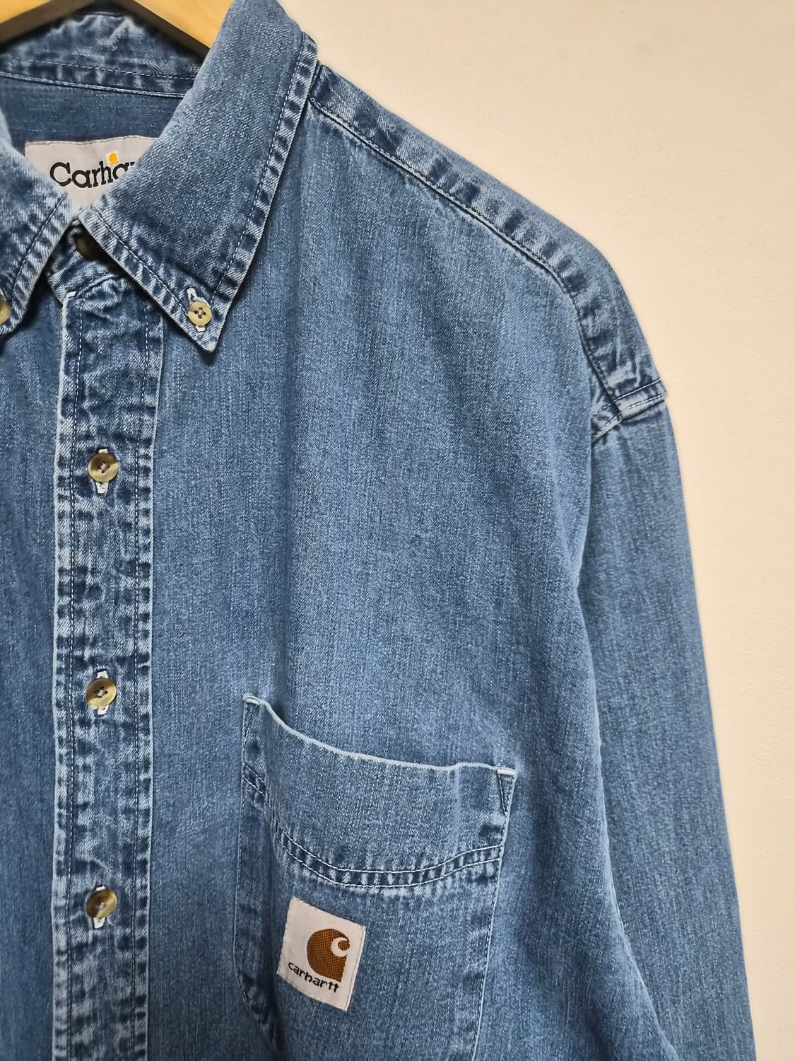 칼하트Carhartt 데님 셔츠 L사이즈 - S272 상품이미지3