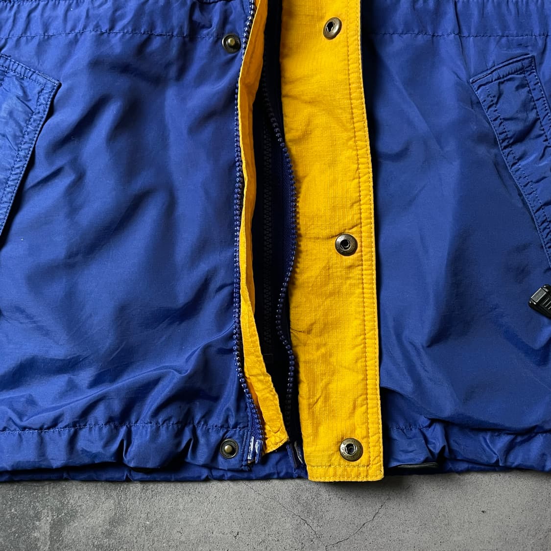 COLUMBIA 1990s 컬럼비아 빈티지 블루 윈드브레이커 A00541 상품이미지5
