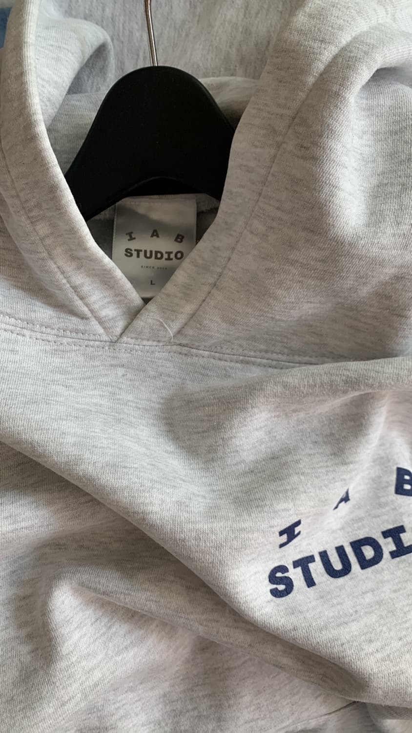 아이앱스튜디오 후드 라이트 그레이 상품이미지5