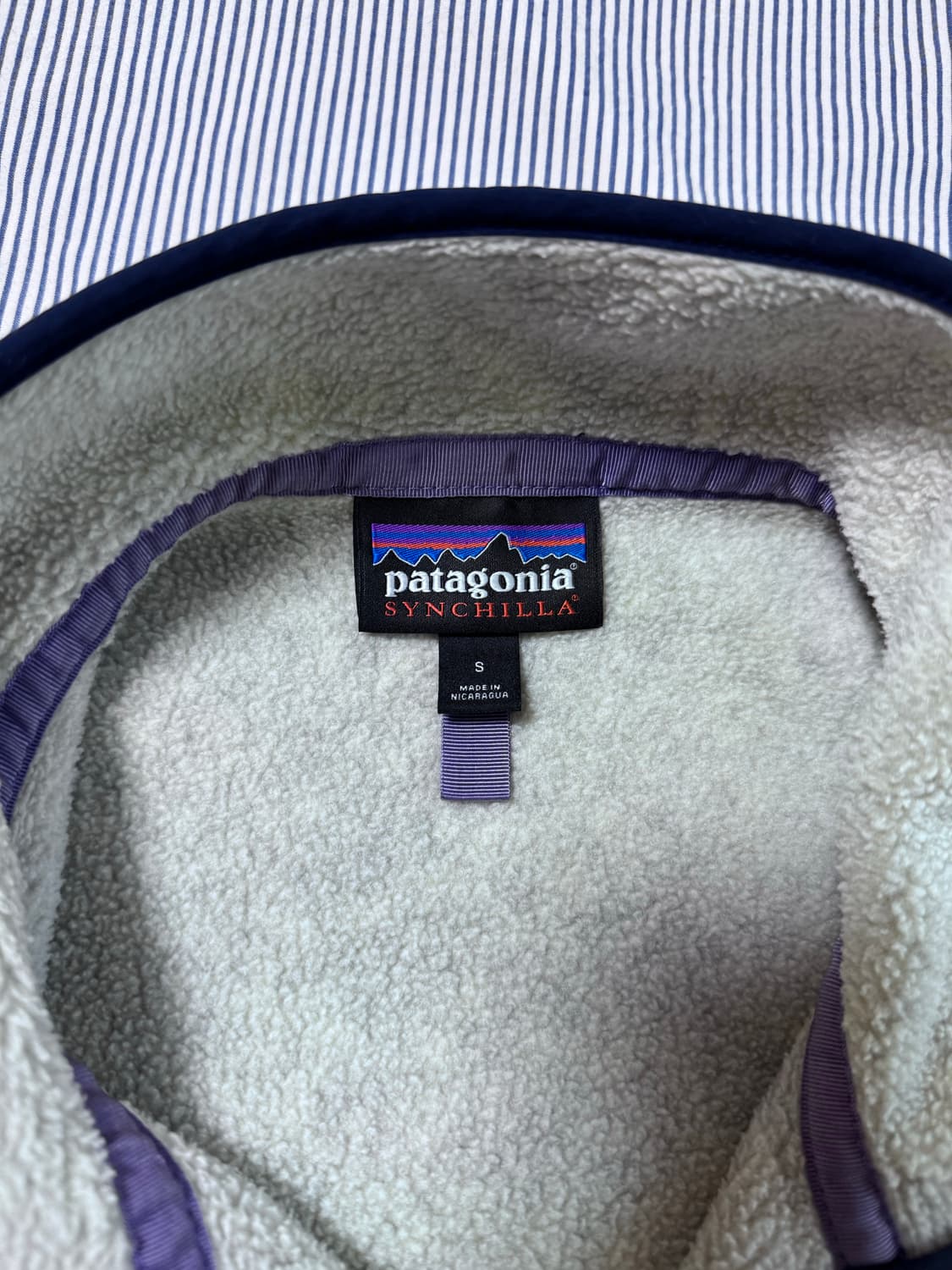 (SS급) 파타고니아 신칠라 헤비웨이트 스냅티 플리스 풀오버 오트밀 S 상품이미지7