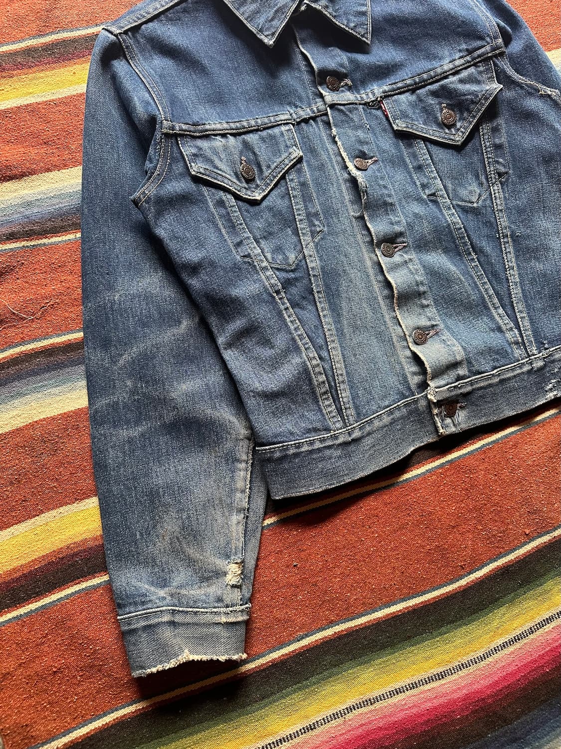 60s USA Levis 557xx 3rd Denim Jacket 상품이미지3