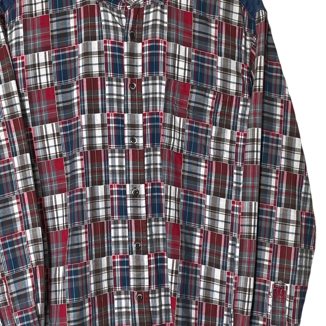 닥스 패치워크 셔츠 2XL  상품이미지2