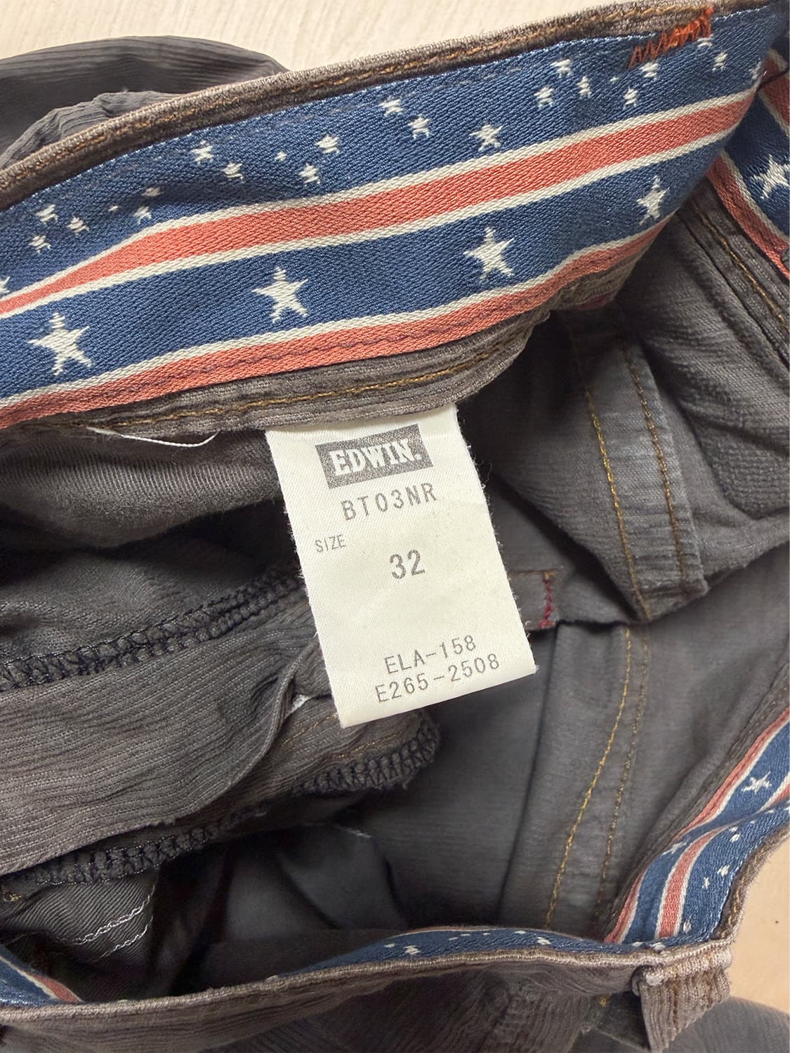 에드윈 웨스턴 스타일 코듀로이 팬츠 상품이미지8