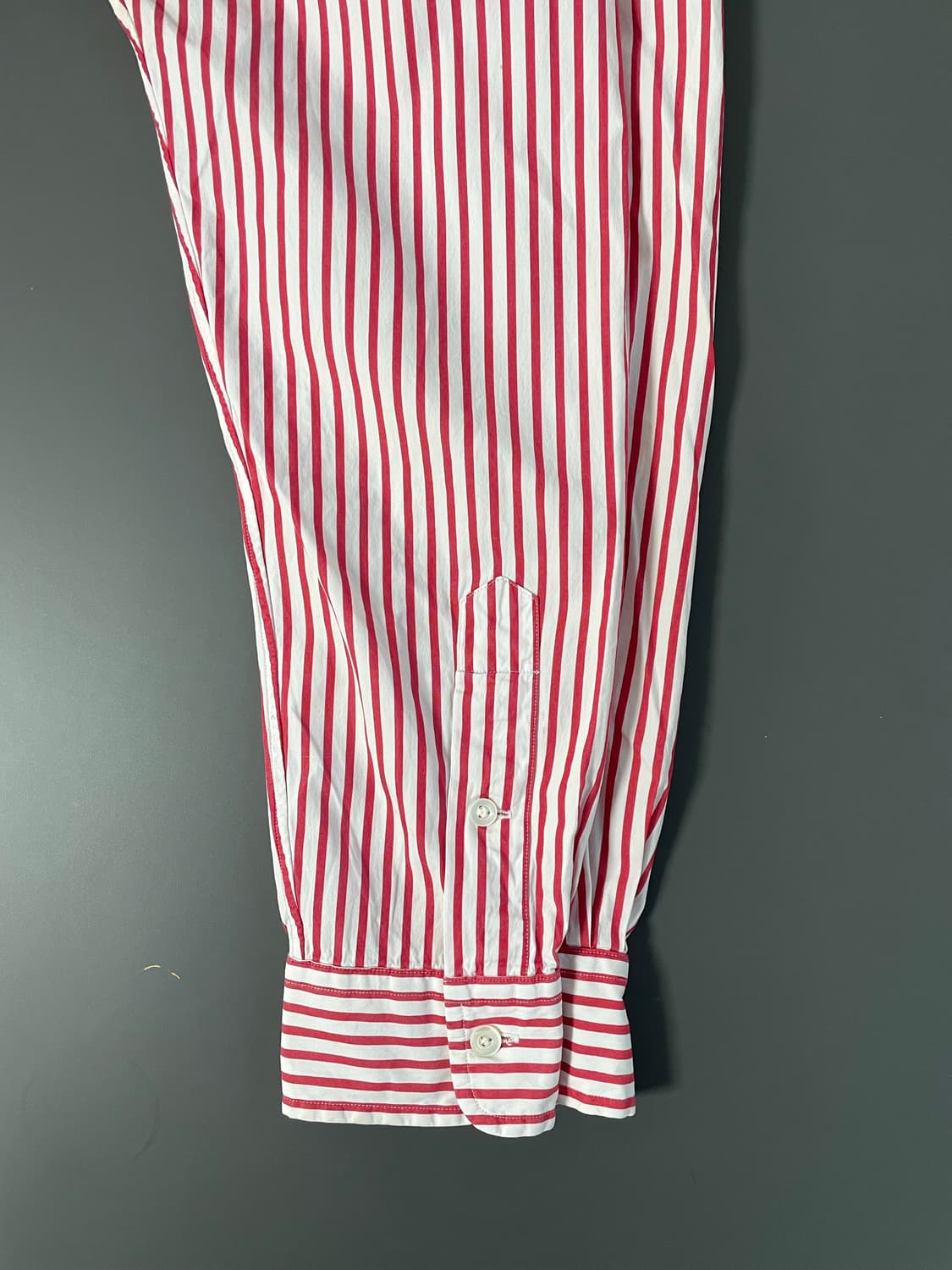 [M] 폴로 랄프로렌 코튼 자수포니 스트라이프 셔츠 커스텀 핏 상품이미지9