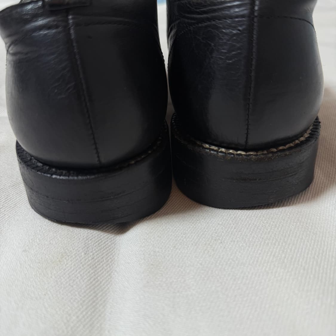 [26 1/2, 265-270]꼼데가르송 옴므 레더 스트랩 더비슈즈 상품이미지5