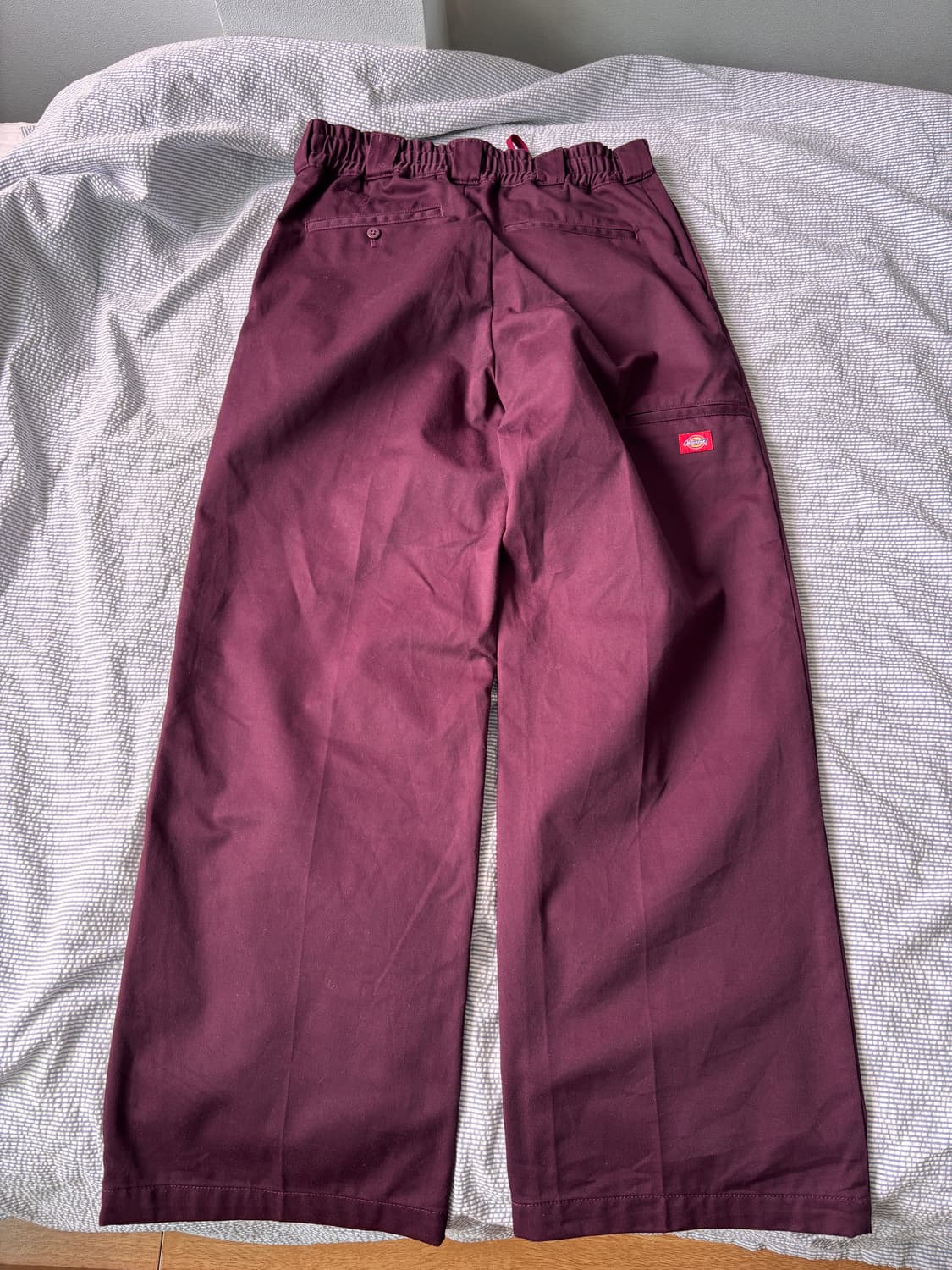 일본 한정 콜라보, Dickies × WEGO 더블니 (레어 버건디) 상품이미지6