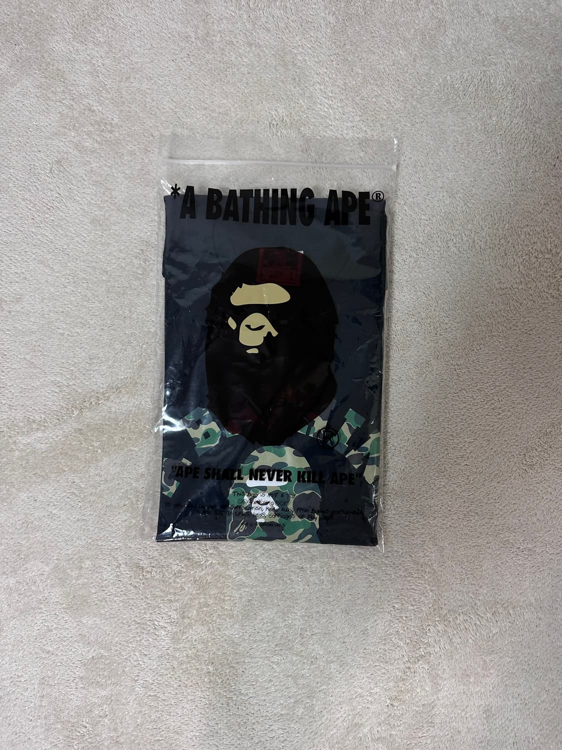 베이프 퍼스트 카모 티셔츠L 상품이미지1