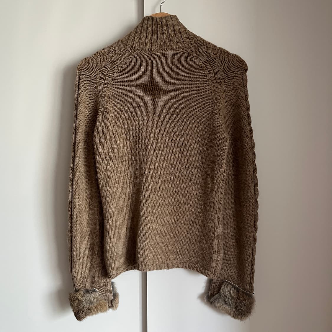 DUALVIEW Wool Mohair 2way zip-up 이태리제 상품이미지8