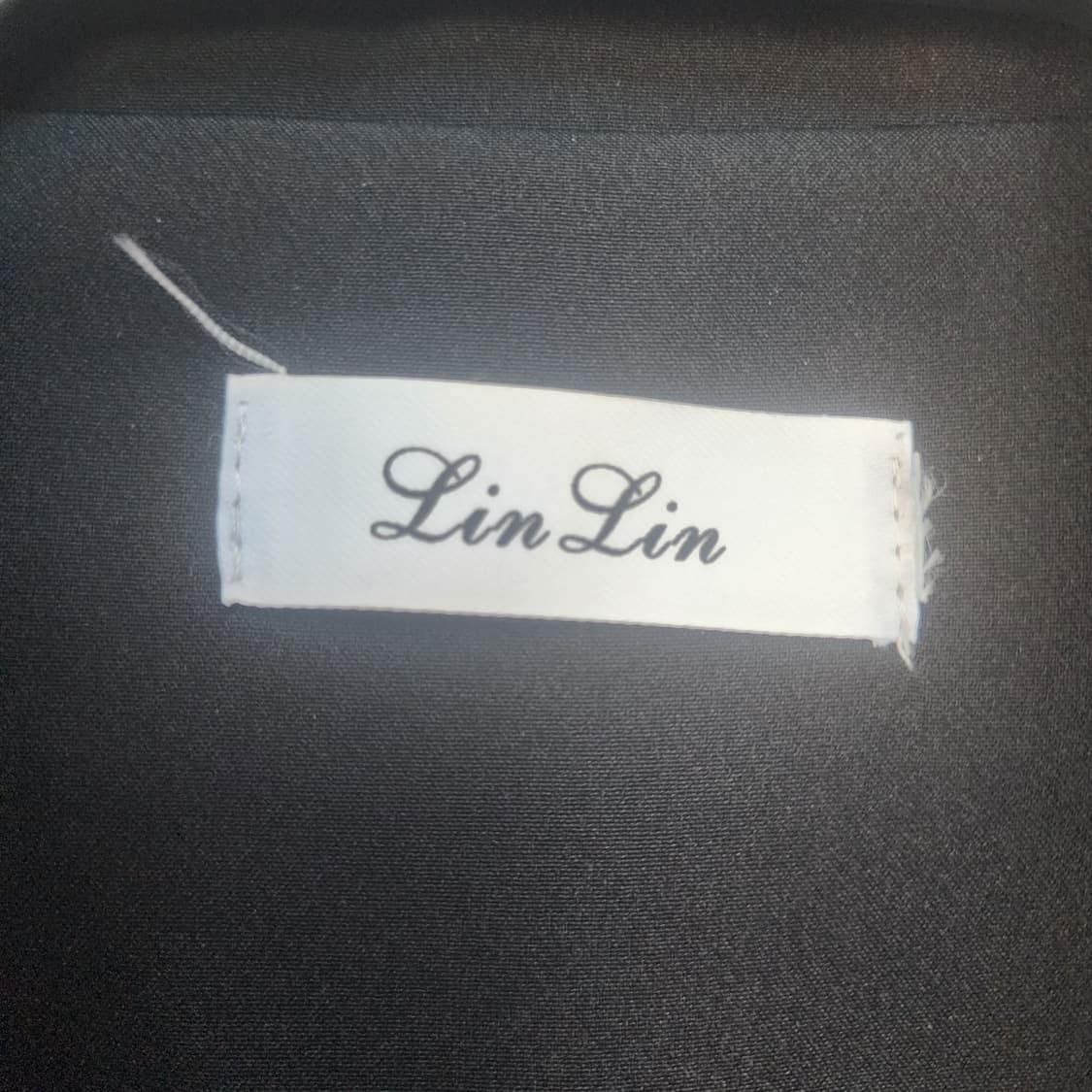 linlin 블랙 데님 배색 재킷 상품이미지2