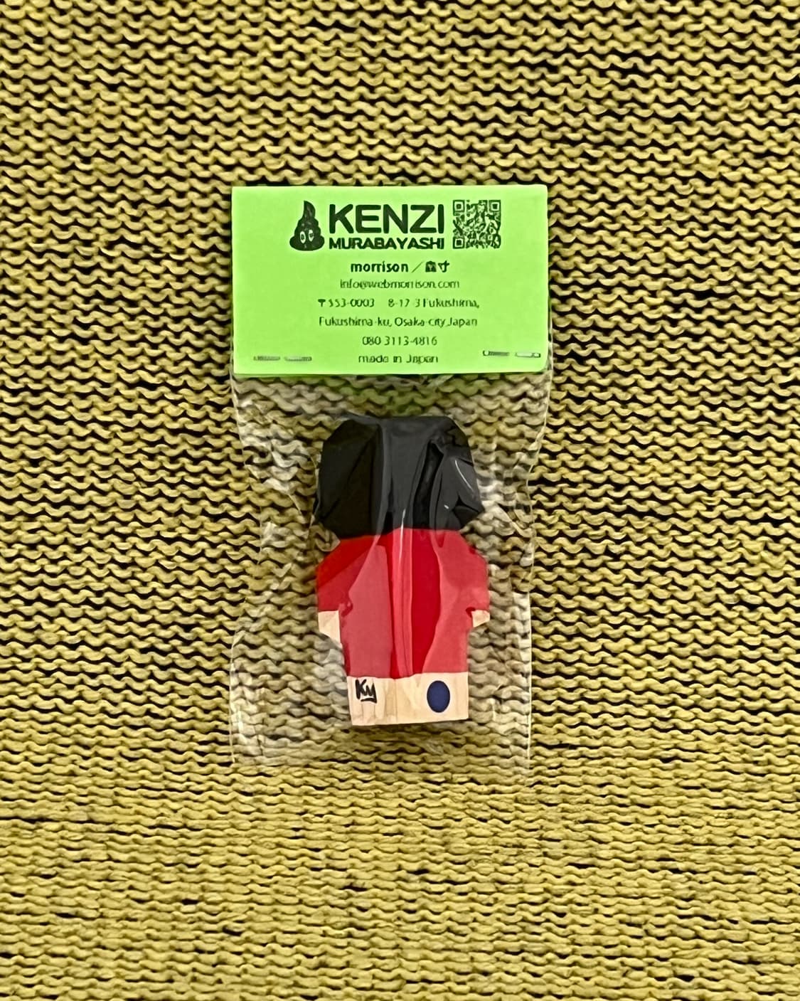 [켄지 무라바야시] 카도쨩(角ちゃん) XS 원피스 핸드메이드 우드카빙 상품이미지2