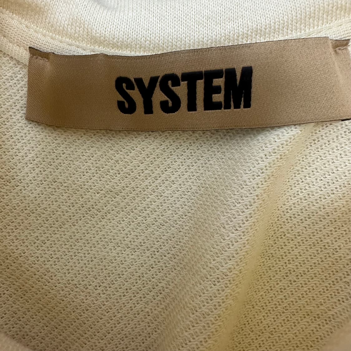 SYSTEM 시스템 한섬 여성 반팔티셔츠 F 상품이미지3