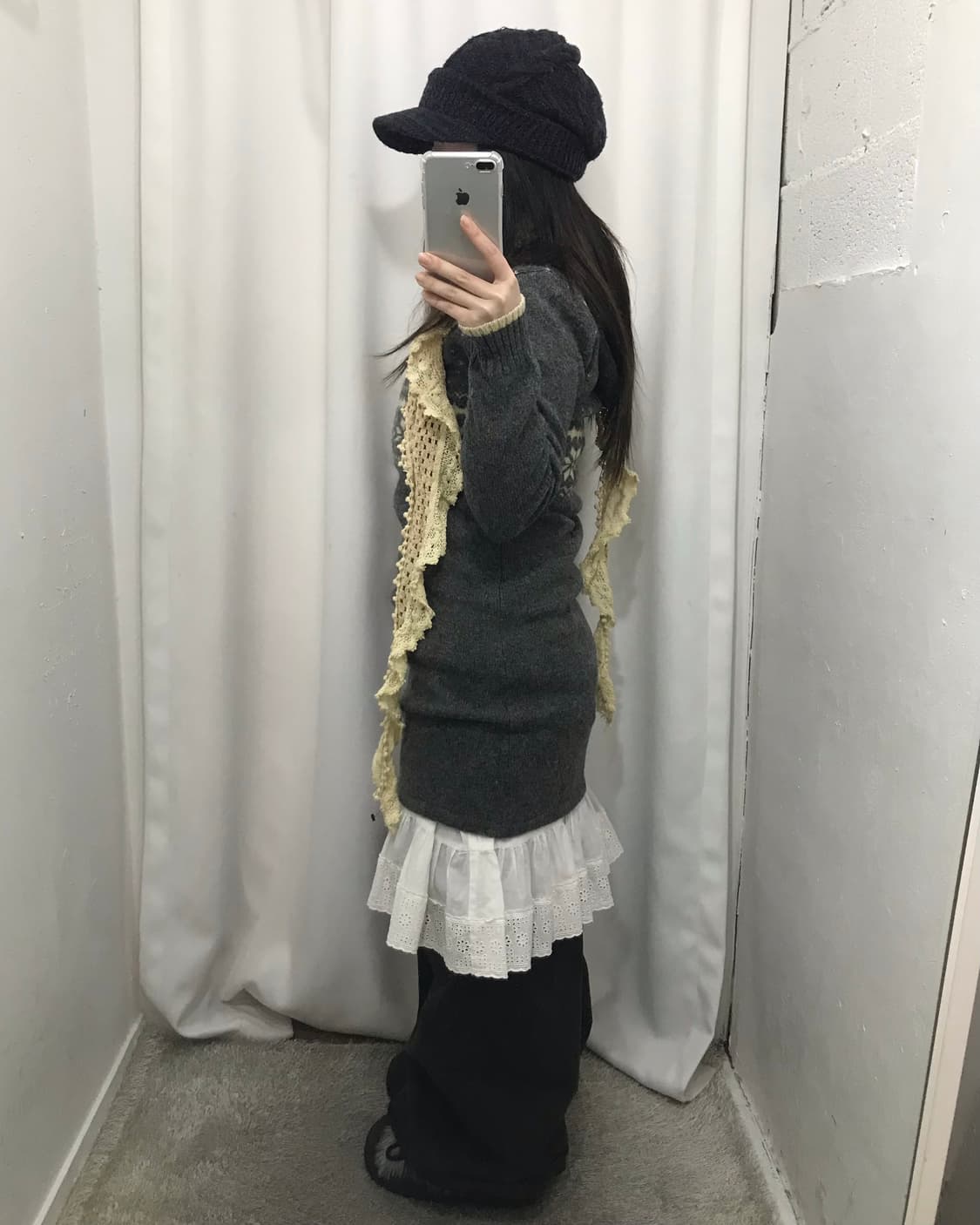 도트 경량패딩 코디 세트 🤍  상품이미지3