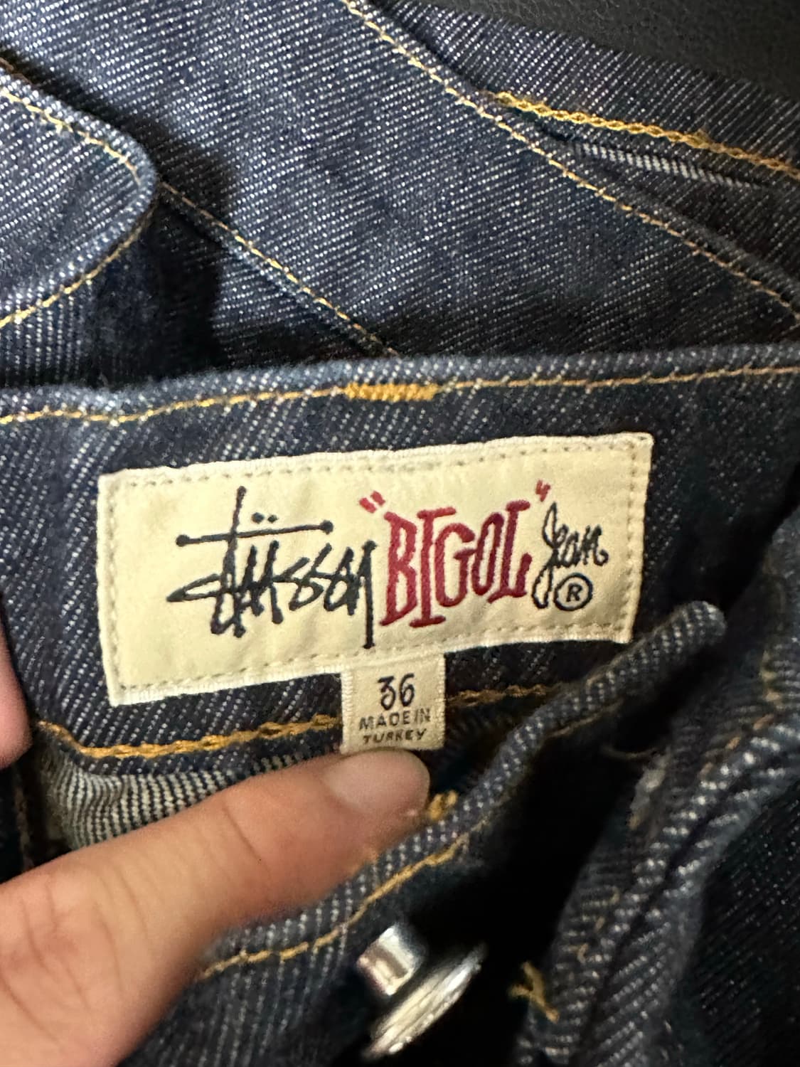 [36] 스투시 STUSSY Big OL jeans 상품이미지4