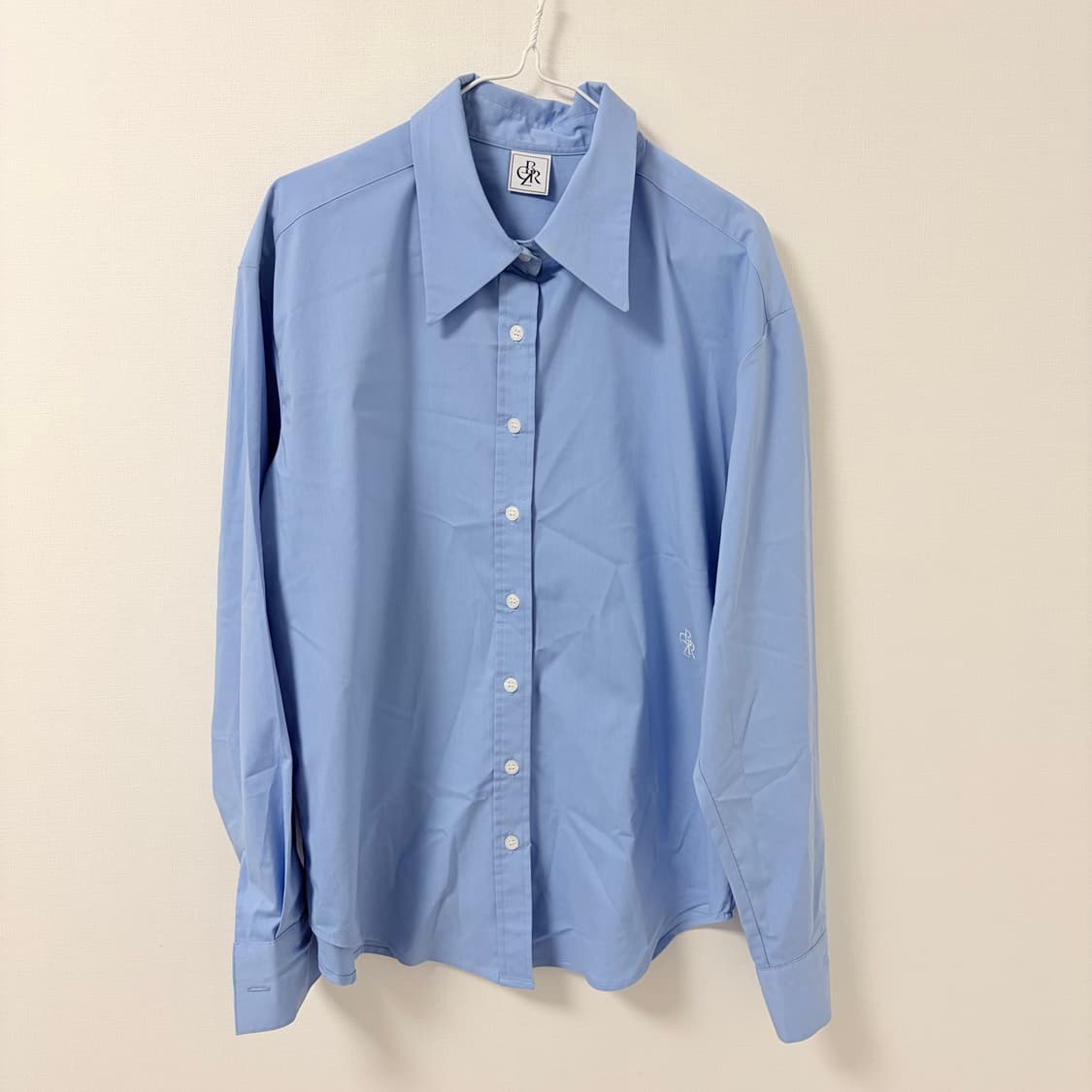 시티브리즈 코튼릭렉스드 스카이블루 셔츠 상품이미지1