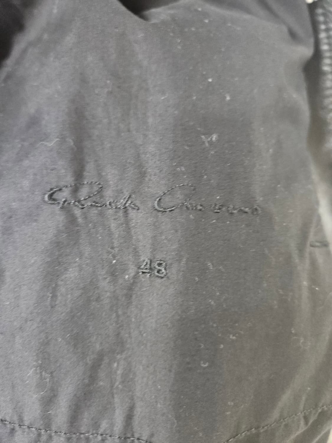 릭오웬스 몰리노 램스킨 레더 자켓 48 상품이미지6