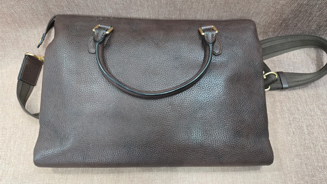 닥스 브라운 가죽 토트백 겸 숄더백 상품이미지2