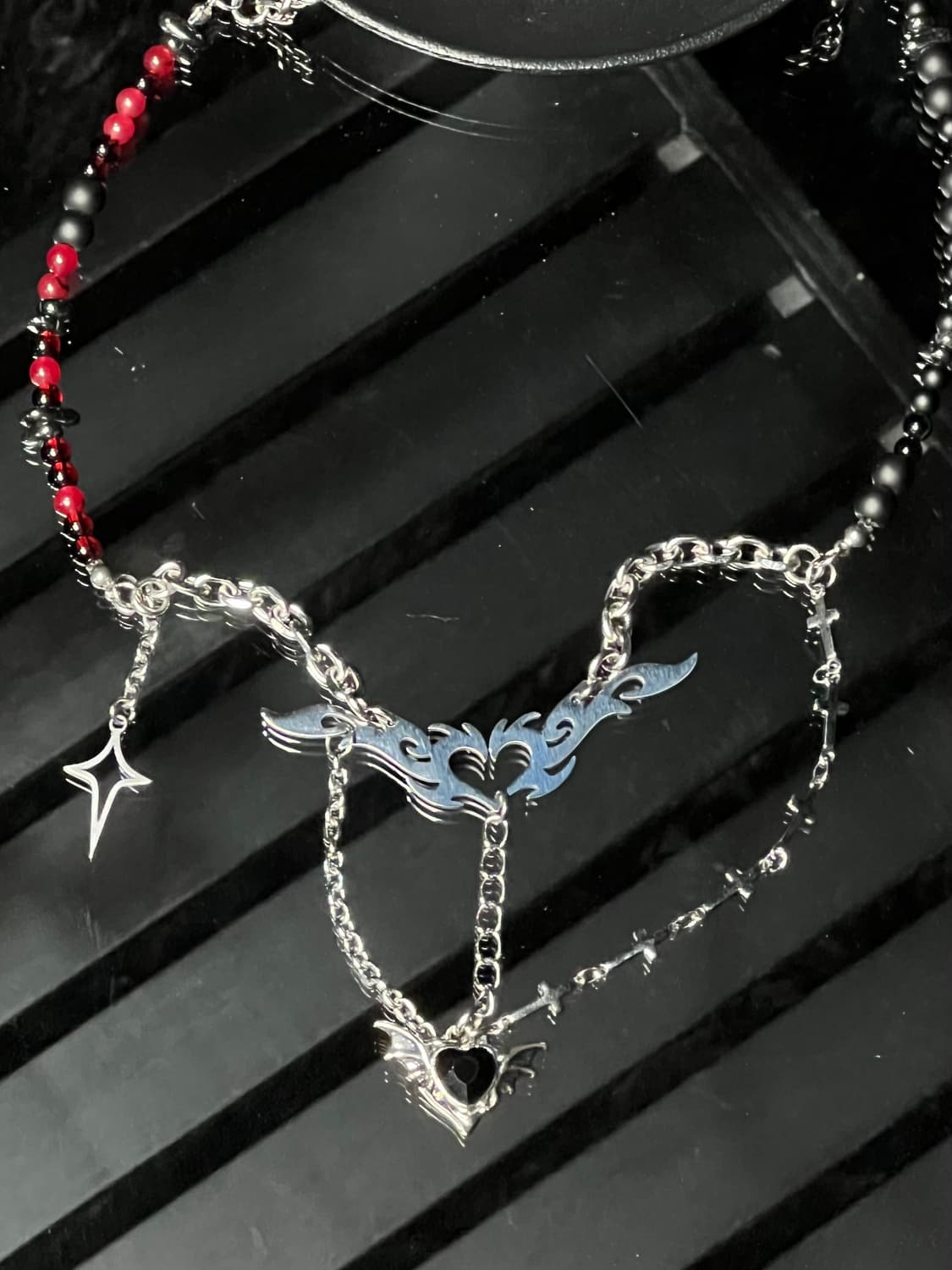 Two Heart Angel Necklace 상품이미지5