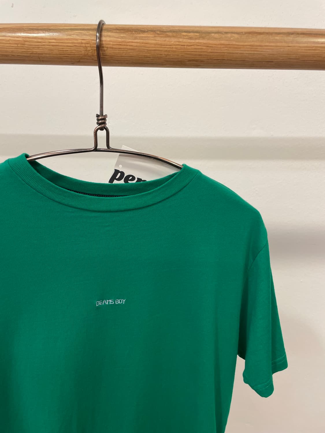 beams boy green tee 상품이미지2