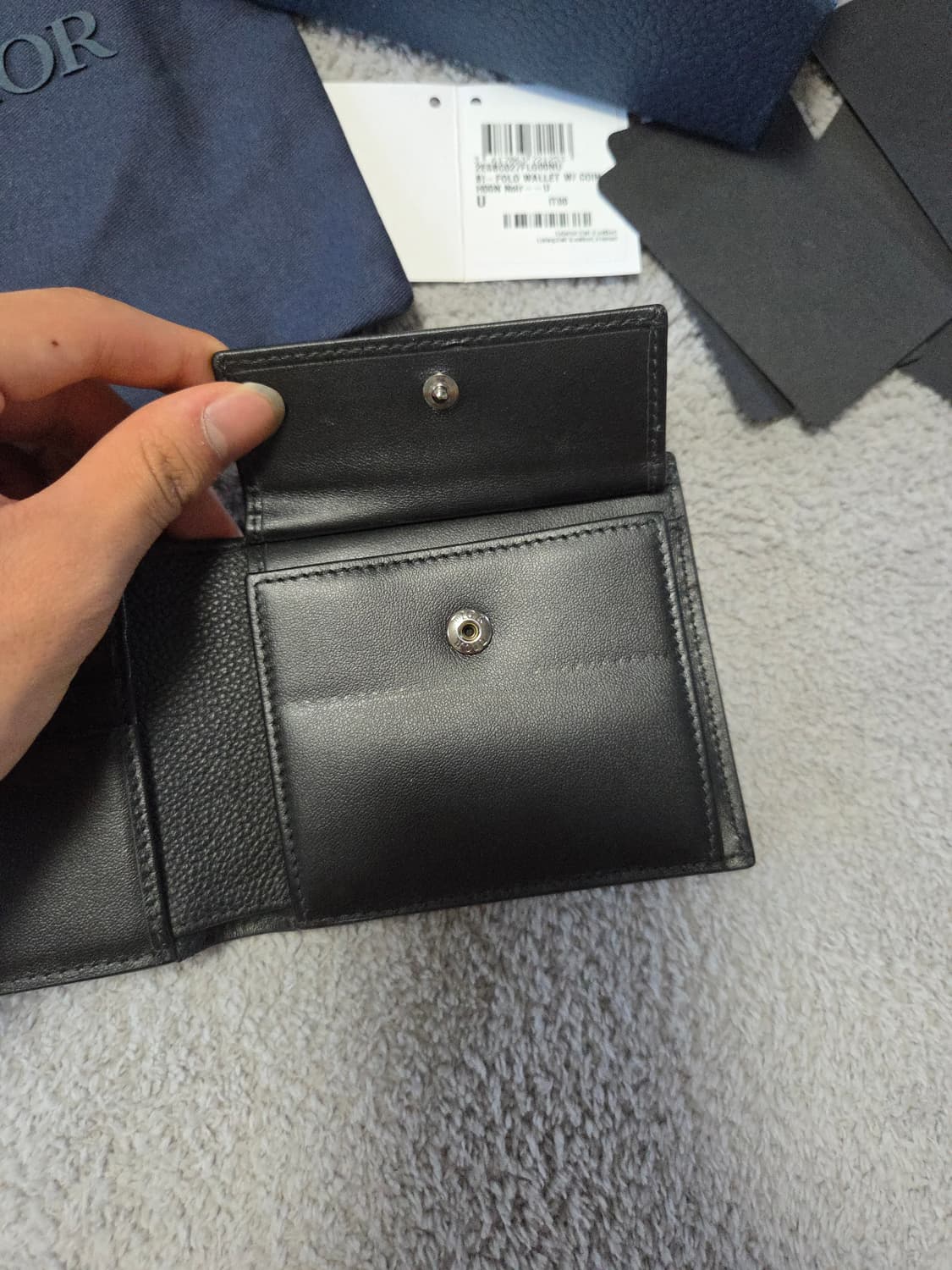 [정품/풀구성] 디올 그래비티 오블리크 코인 반지갑 상품이미지7