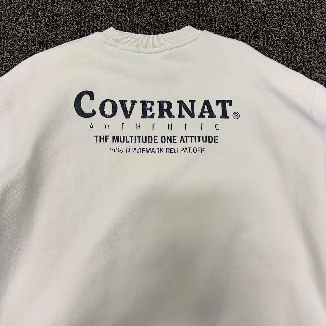 커버낫 맨투맨 아이보리 M 상품이미지6