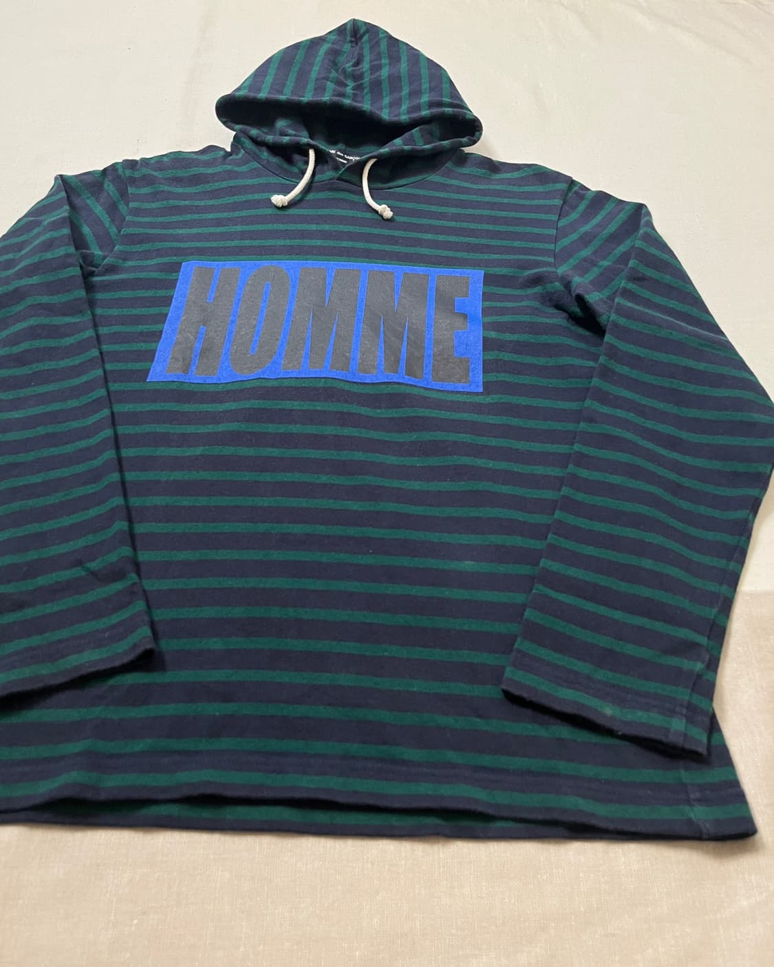 꼼데가르송 옴므 스트라이프 후드티 comme des garcons 상품이미지3