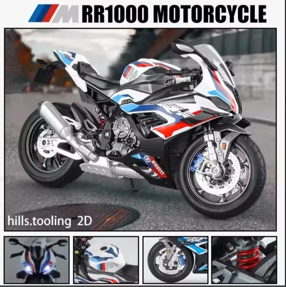 BMW M1000RR 다이캐스트 모형 상품이미지7