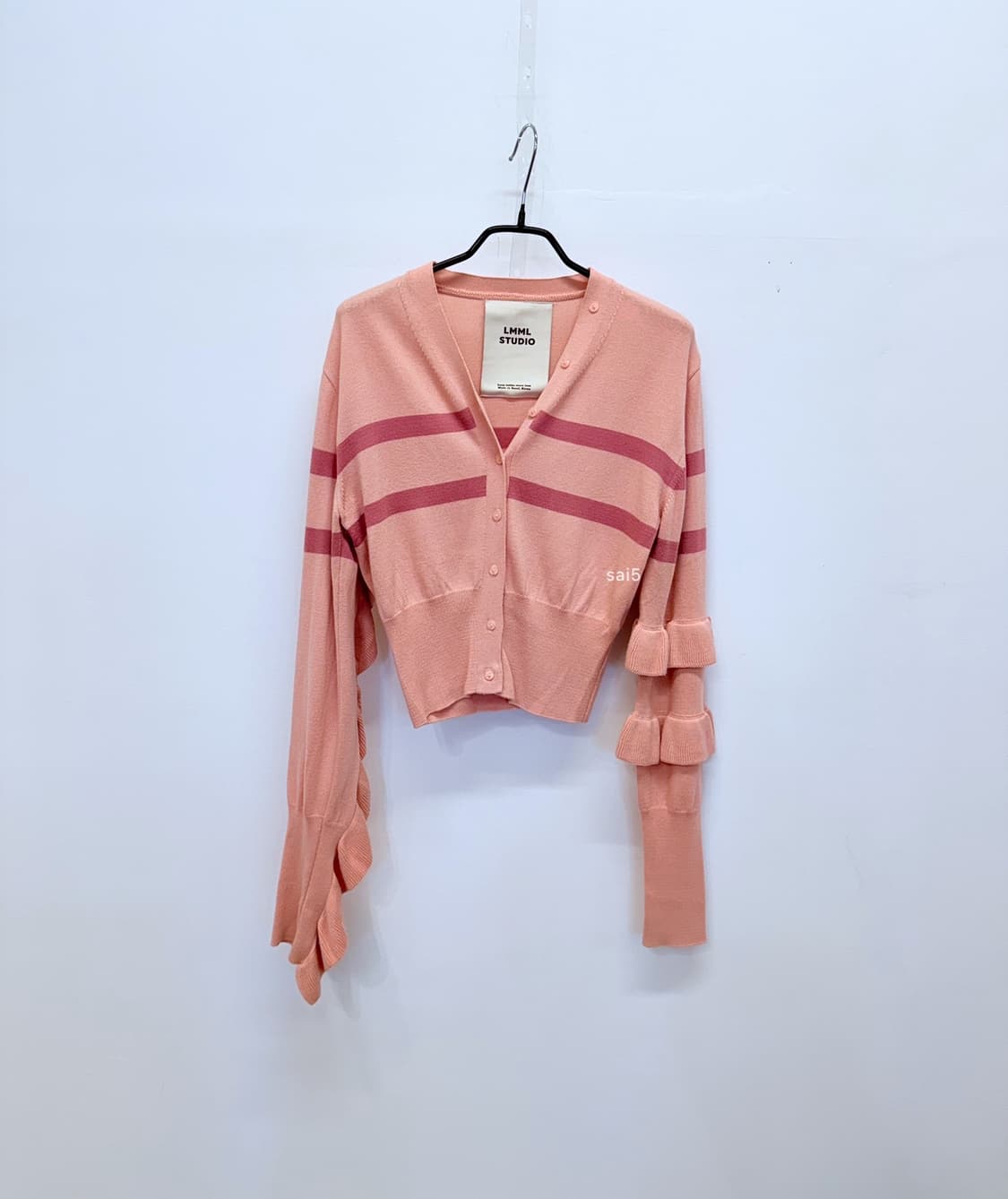 LMML스튜디오 핑크색 가디건 상품이미지3