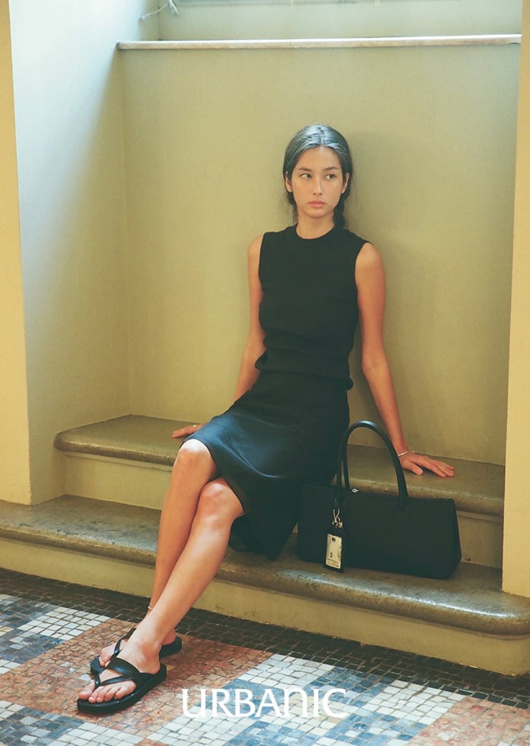 얼바닉 실크 오간자 스커트 상품이미지4