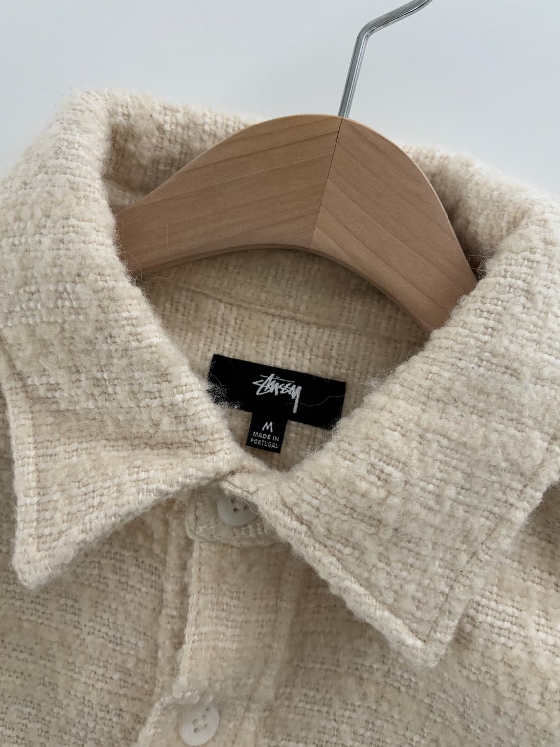 Stussy 스투시 부클 아이보리 CPO 셔츠 상품이미지4