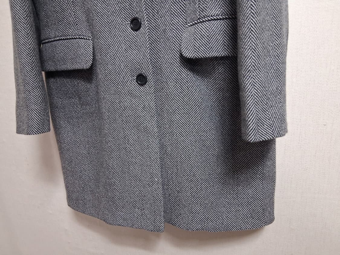 MADE ITALY tasca 헤링본코트 여성66 울100%
 상품이미지6