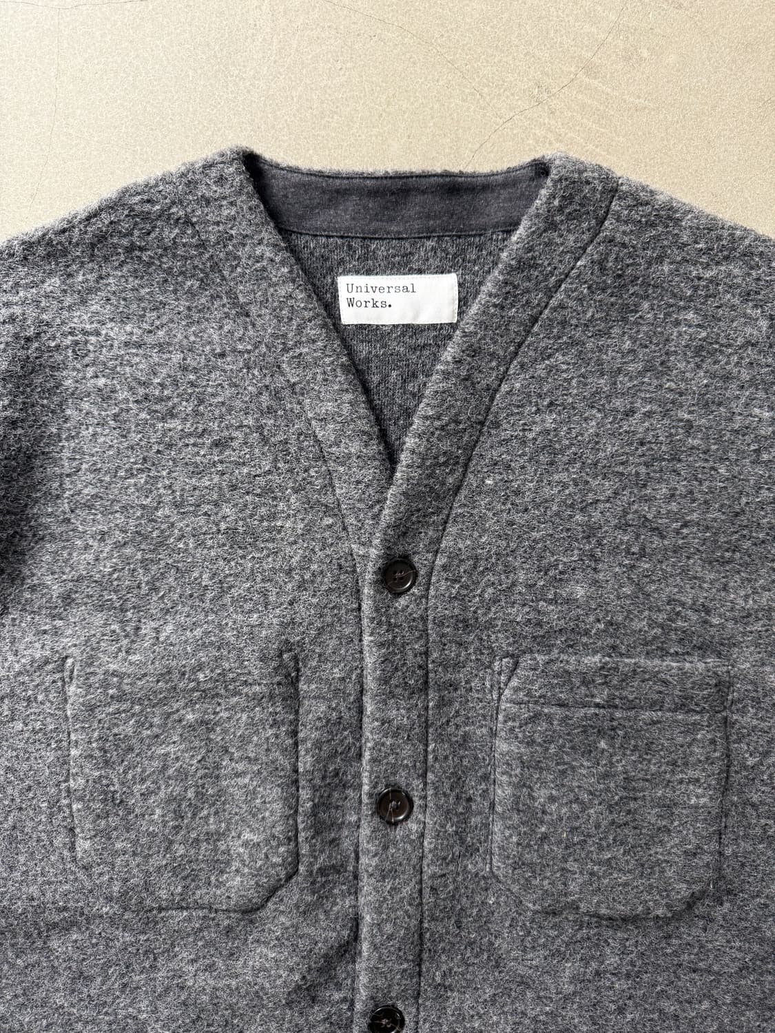 UNIVERSAL WORKS WOOL FLEECE CARDIGAN 상품이미지3