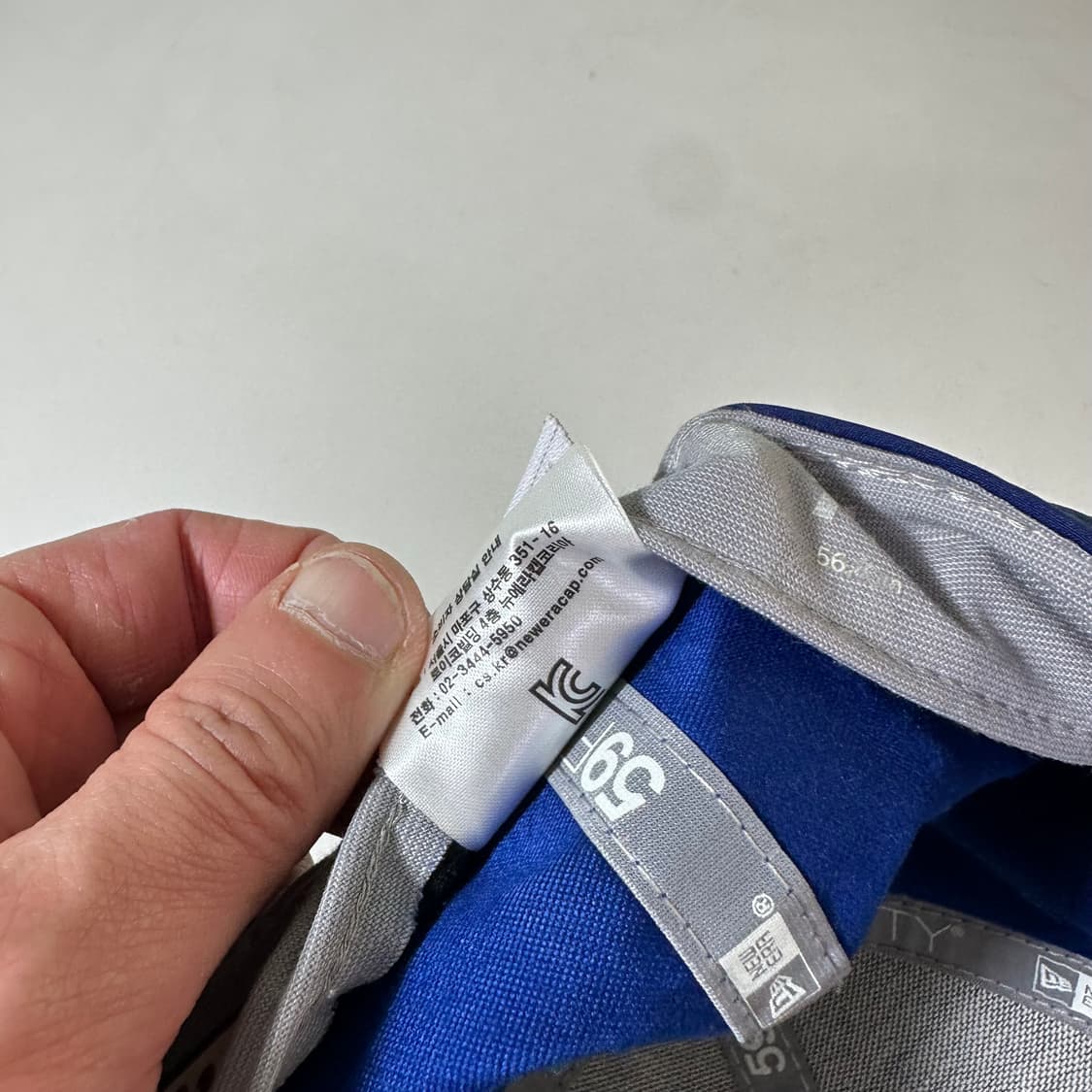 59 L 뉴에라 LA 다저스 블루 폴리 스냅백 상품이미지8